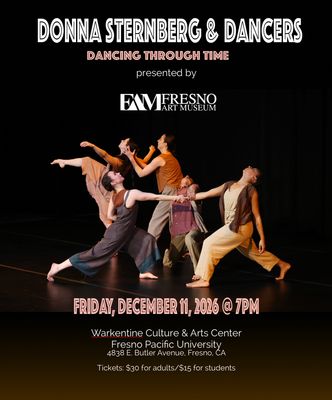 *Student Price* Donna Sternberg &amp; Dancers Dancing Through Time,  Friday, December 11, 2026 @ 7pm