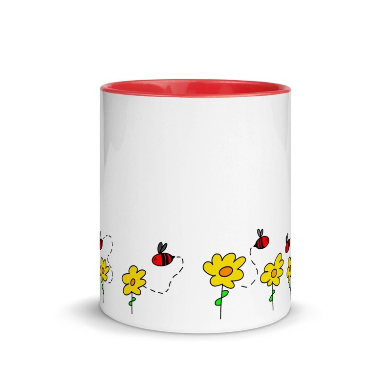 &quot;Red Bee&quot; Mug (11oz)