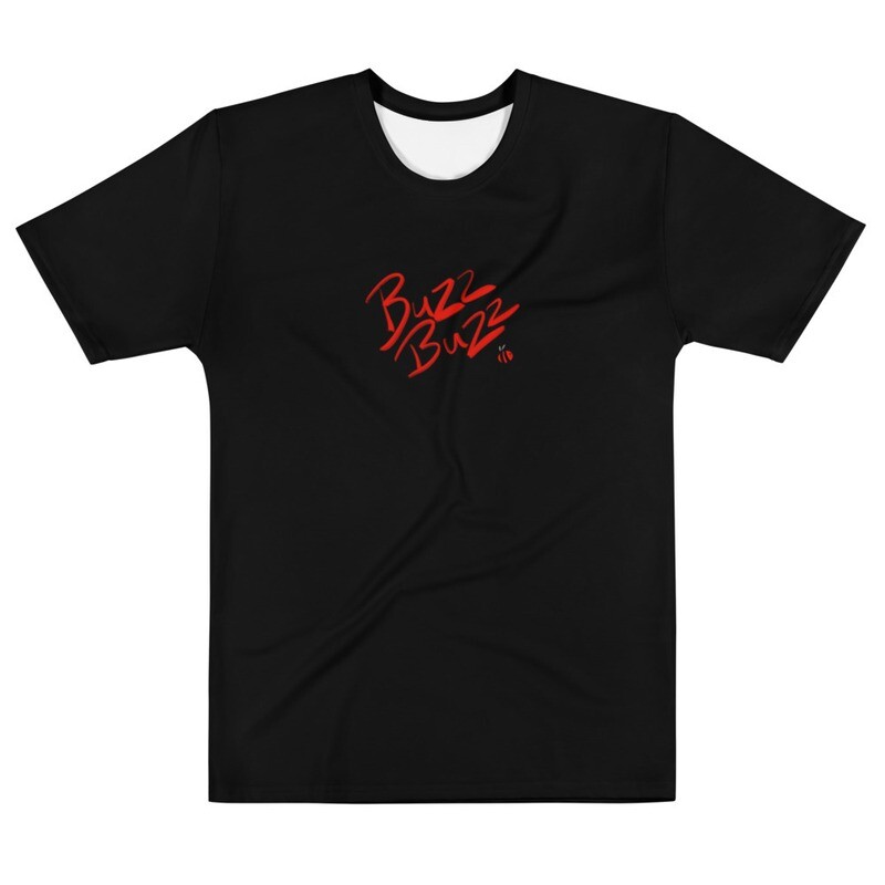 &quot;Red Bee Wavy&quot; T-Shirt