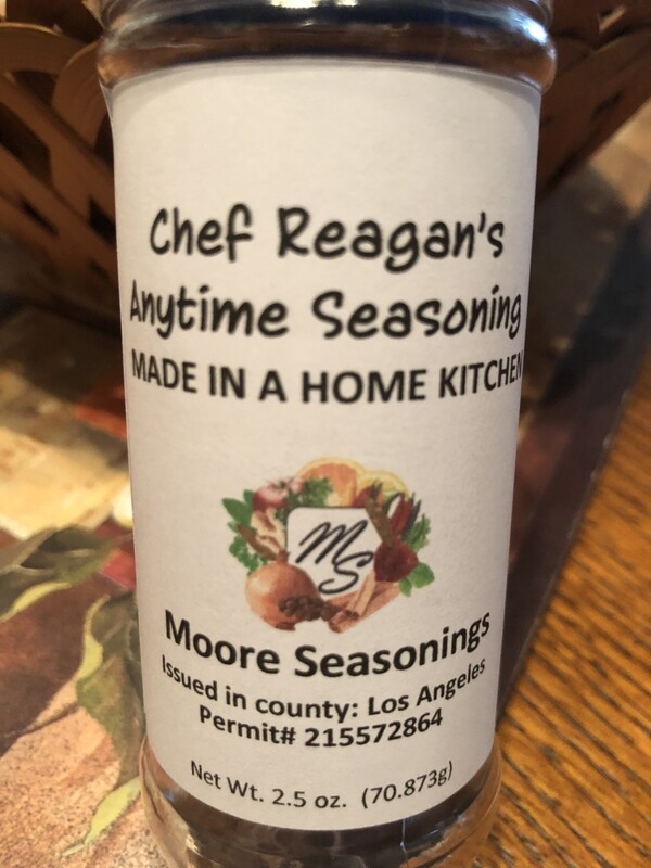 Chef Reagan&#39;s Anytime Seasoning 2.5 oz