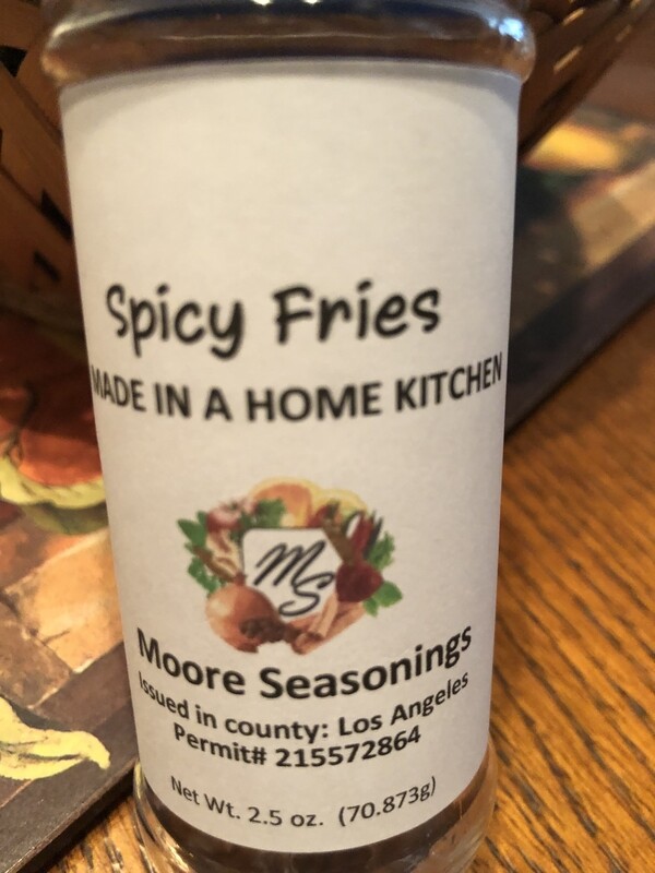 Spicy Fries 2.5 oz