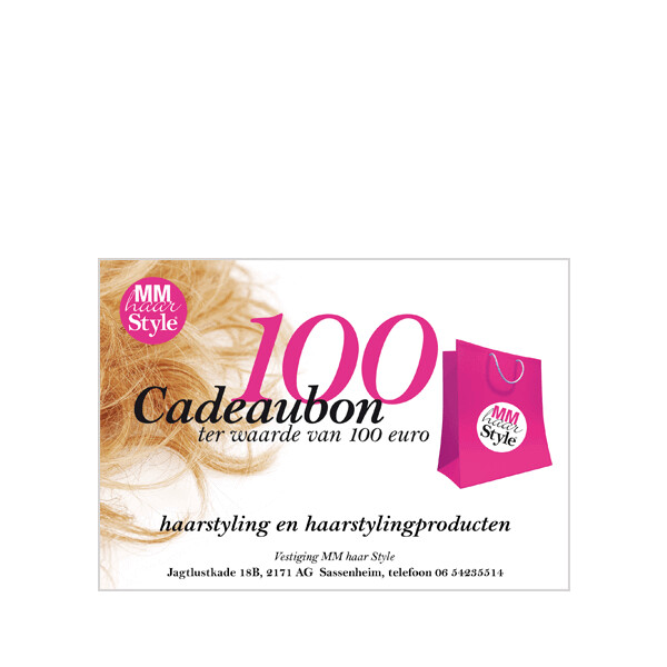 MM haar Style - Cadeaubon 100 euro