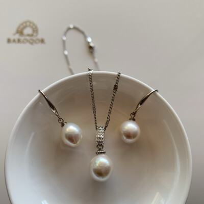 ‘Silver Bubbles’ Pearl Set