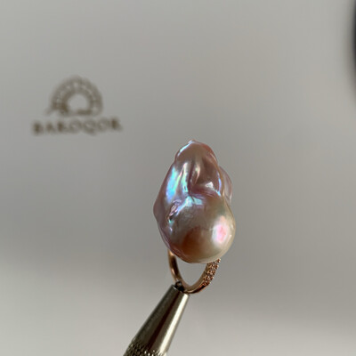 ‘Passion Flame’ M Pearl Ring