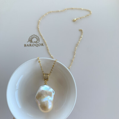 ‘Blessing Mama’ Pearl Necklace