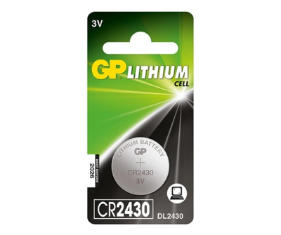 GP Lithium Cell Battery - CR2430