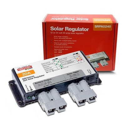 Redarc 
20 Amp Solar Regulator 12/24
