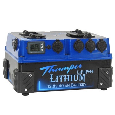 THUMPER 60 AH BATTERY PACK (NO DC CHARGER) Pickup only