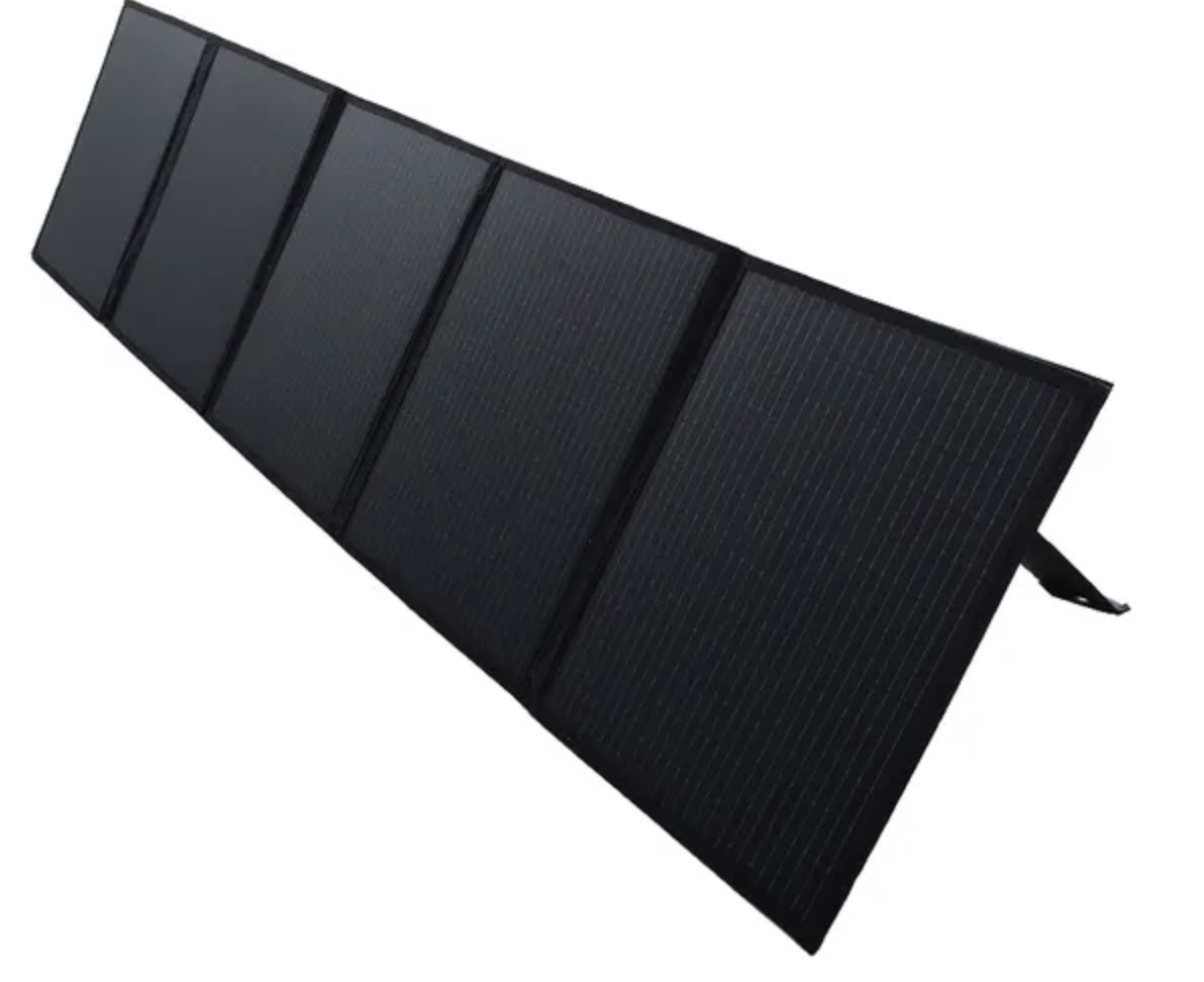 Folding Solar Blanket with supporting legs (200W)