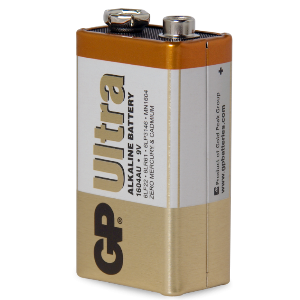 GP Ultra Alkaline – 9 Volt Battery GP1604AU Card 1