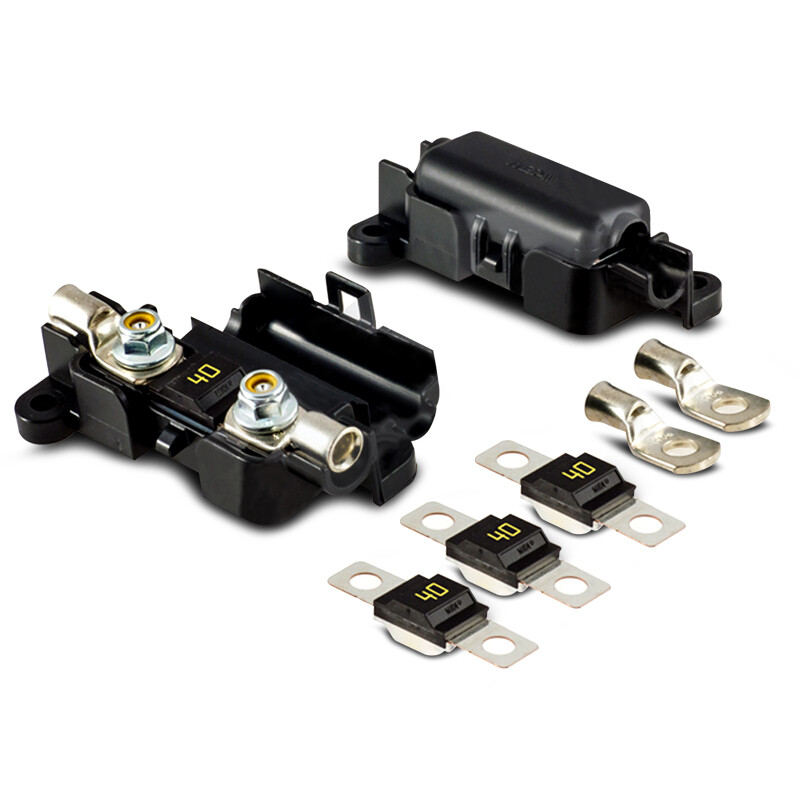 Redarc In Line Fuse Holder Kit Midi 1 Way 60A 4 Pce Suit Dual Battery