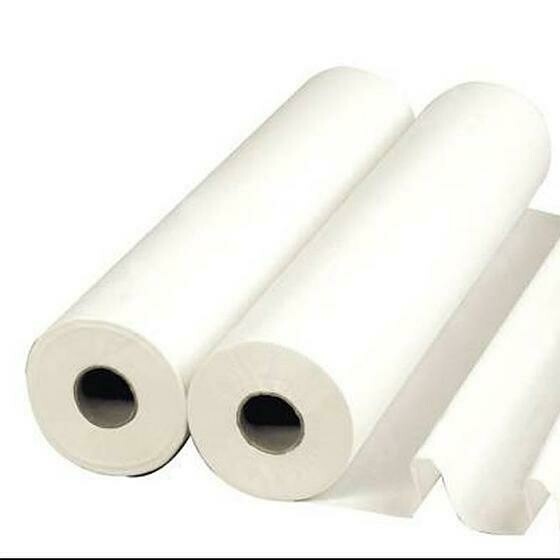 Drap d'examen blanc