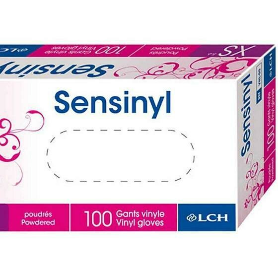 Gants vinyle Sensinyl pro