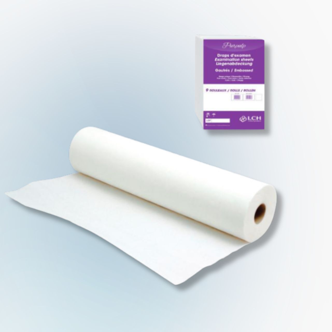 Draps d'examen gaufré Draps d'examen gaufré