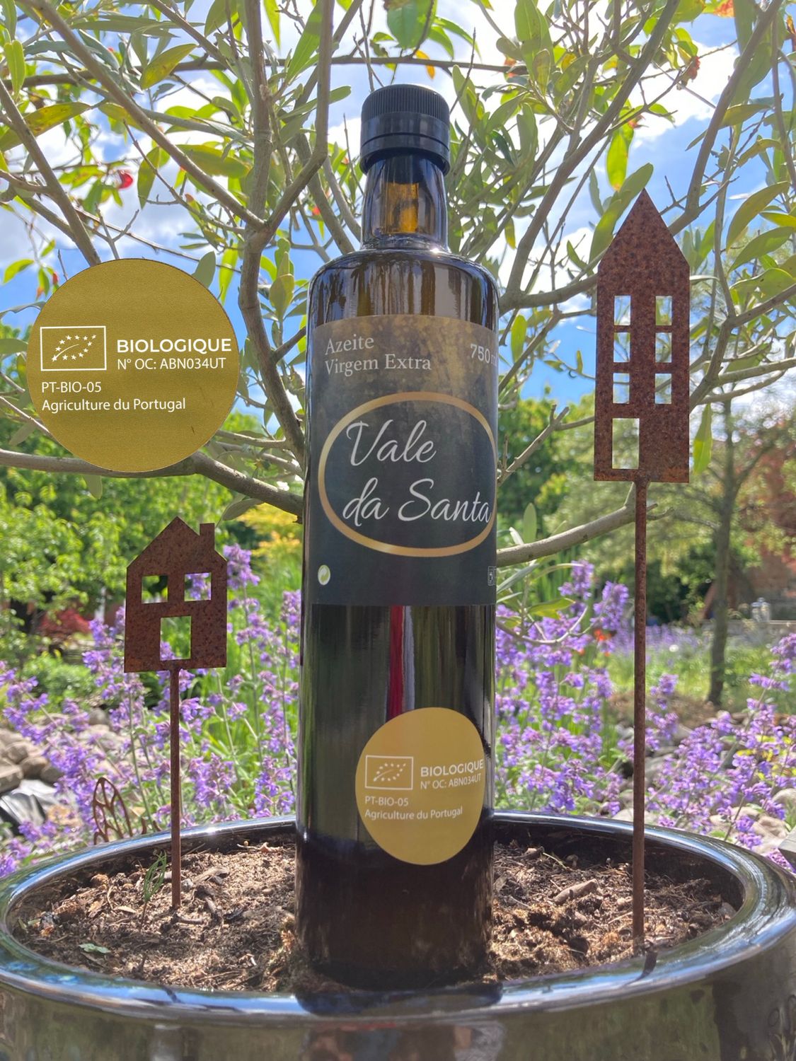 Vale da Santa Flasche bio-zertifiziert 0,75l Natives Olivenöl Extra