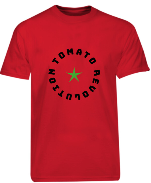 Tomato Revolution T Shirt (medium)