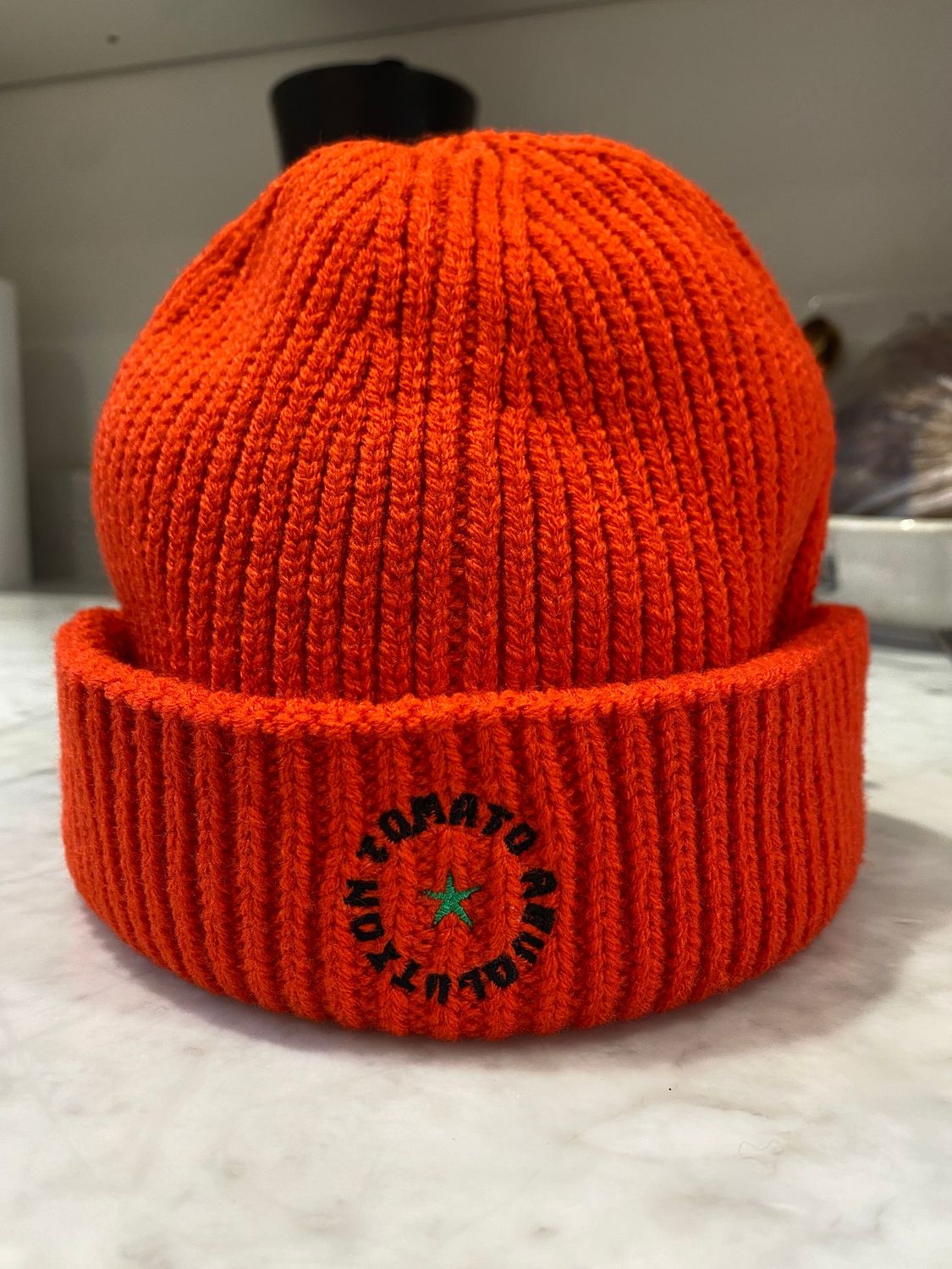 TOMATO REVOLUTION BEANIE HAT