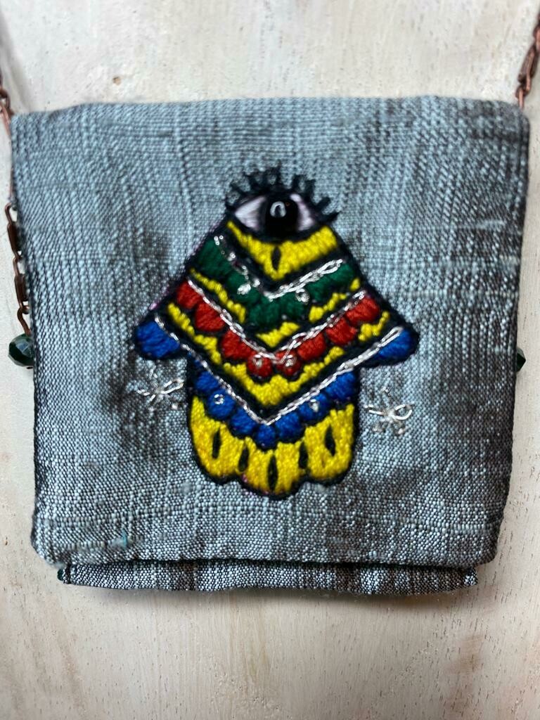 TALISMANO KHAMSA, Colore: Grigio