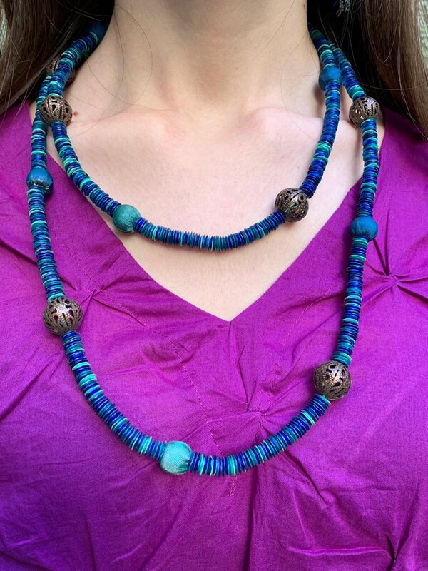 COLLANA PAILLETTES