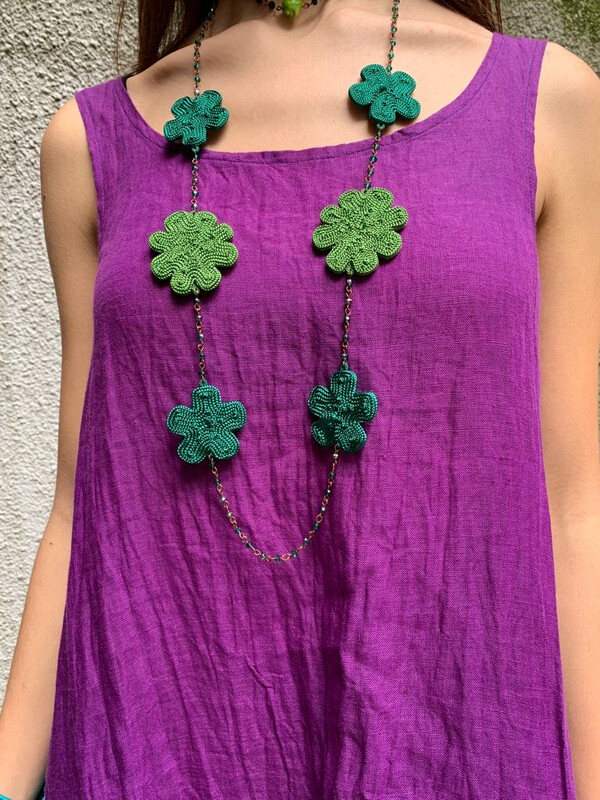 COLLANA 6 FLOWERS
