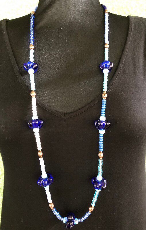 COLLANA BLU