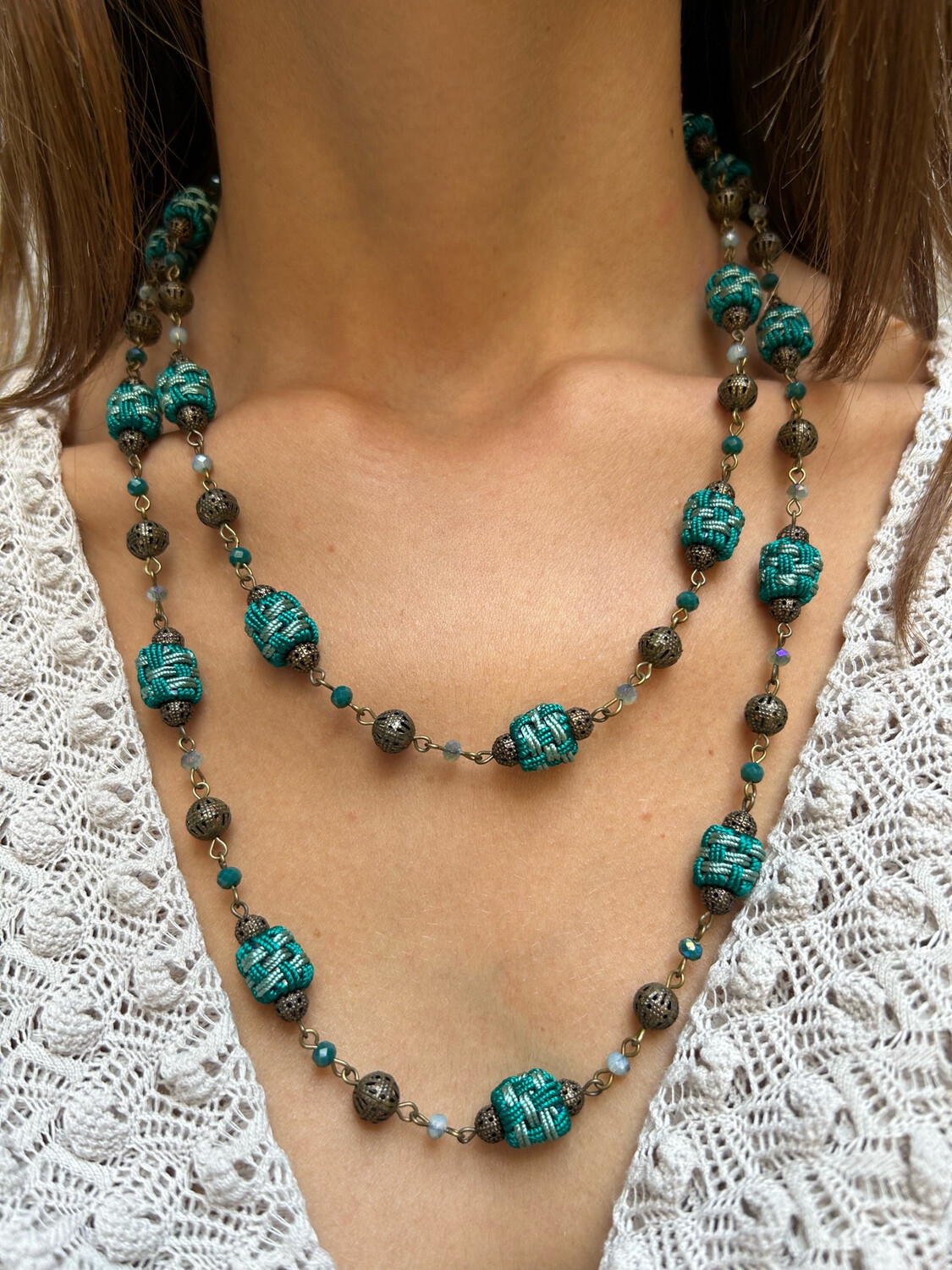 COLLANA ARGANO’ INTRECCIO