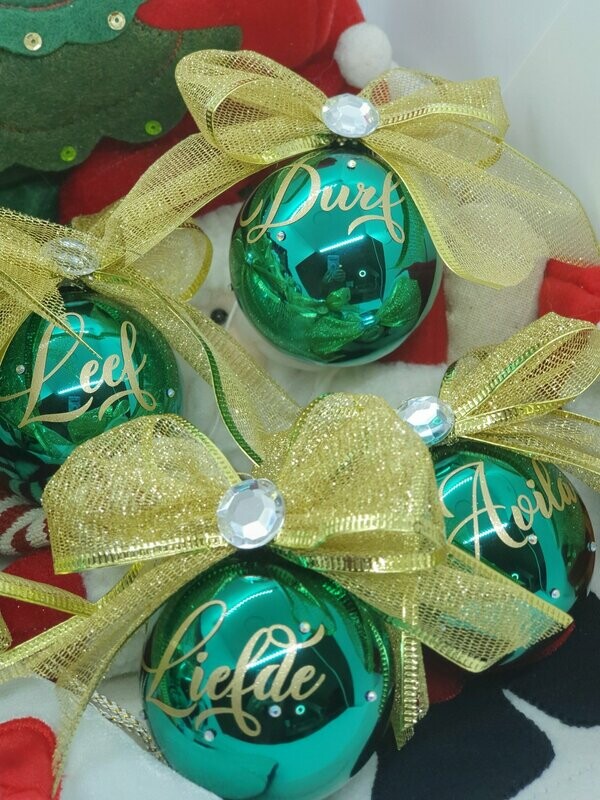Personalized Christmas Bauble