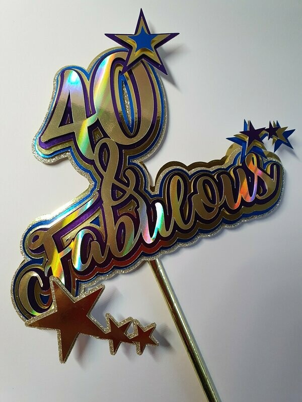 Cake Topper Small