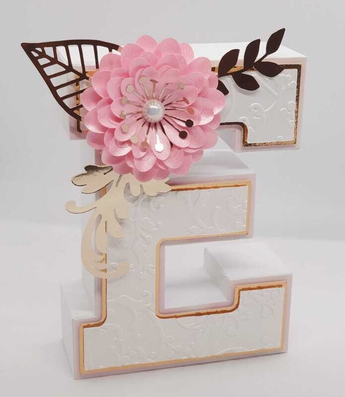 Mega 3D Letter (+/- 25 - 30 cm)
