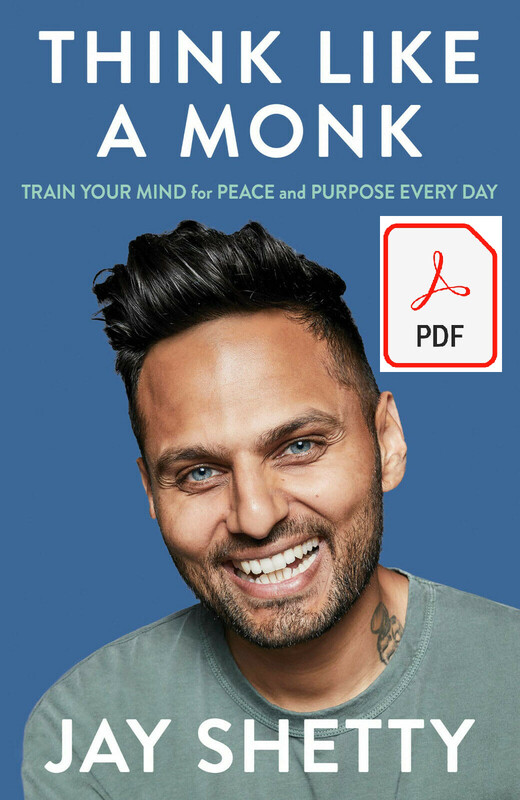 Think Like a Monk Train Your Mind for Peace and Purpose Every Day - PDF