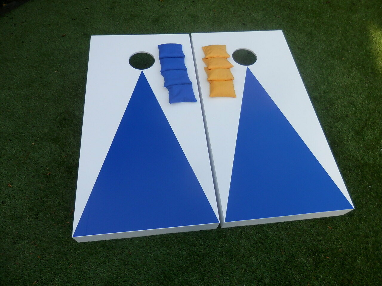 Full Euro Plus Cornhole Set, Colour: Blue