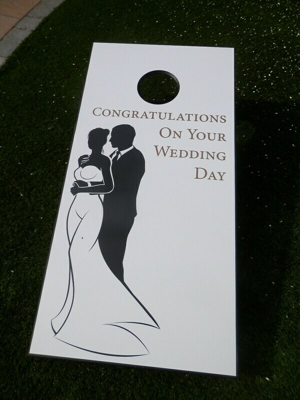 Wedding Deluxe Cornhole Sets Wedding Deluxe Cornhole Sets
