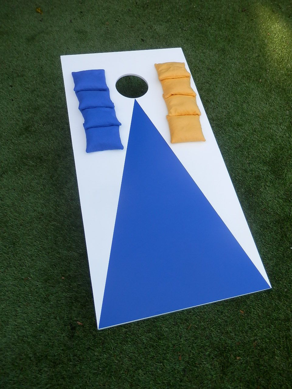 Half Euro Plus Cornhole Set Half Euro Plus Cornhole Set, Colour/Design: Blue