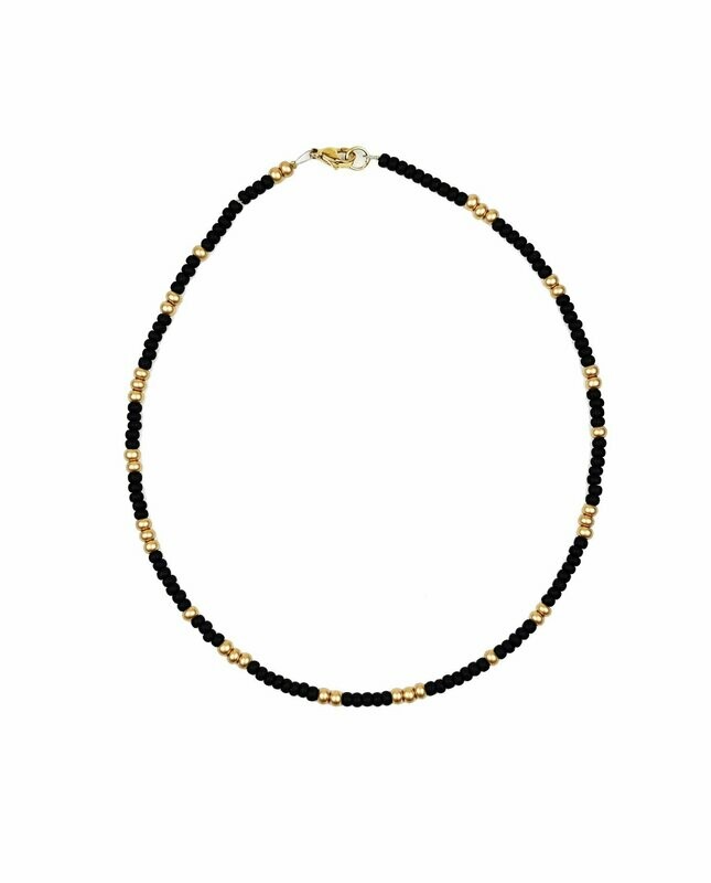 Black touch of gold
