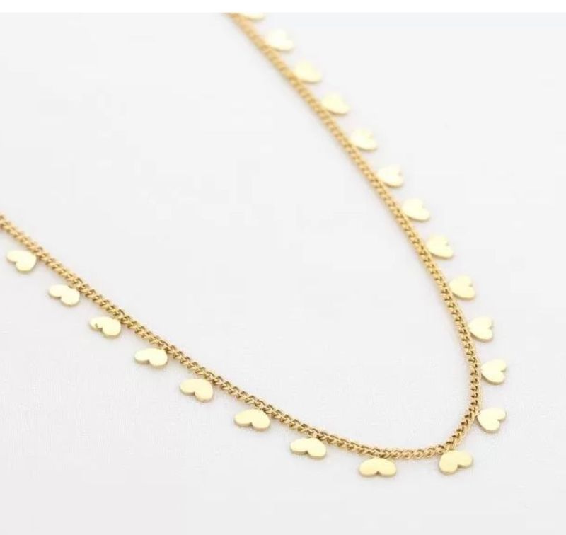 Te schattig hartjes ketting