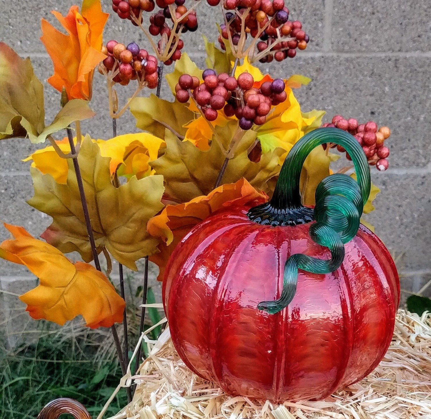 Glass Pumpkin Glass Pumpkin