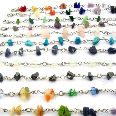 Pulseras, denarios y Aros Escallas Piedras