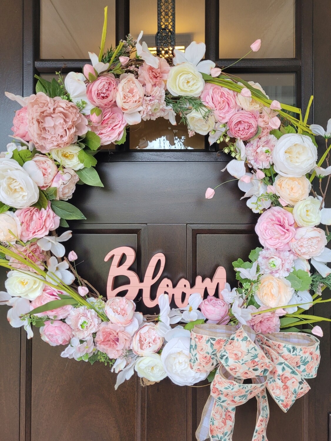 XL Floral "bloom" wreath
