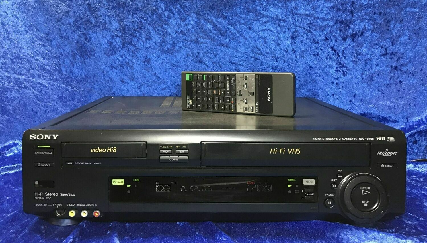 Combiné SONY HI8 / VHS SLV-T2000