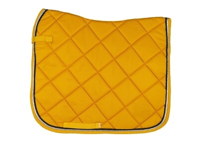 Color Saddle Pads Cotton with Matchy Fly veil - Dressage cuts