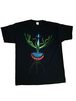 Maglia dipinta a mano &quot;Immortalità&quot;
