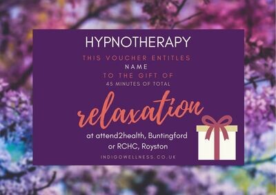 One 45 Minute Deep Relaxation GIFT VOUCHER