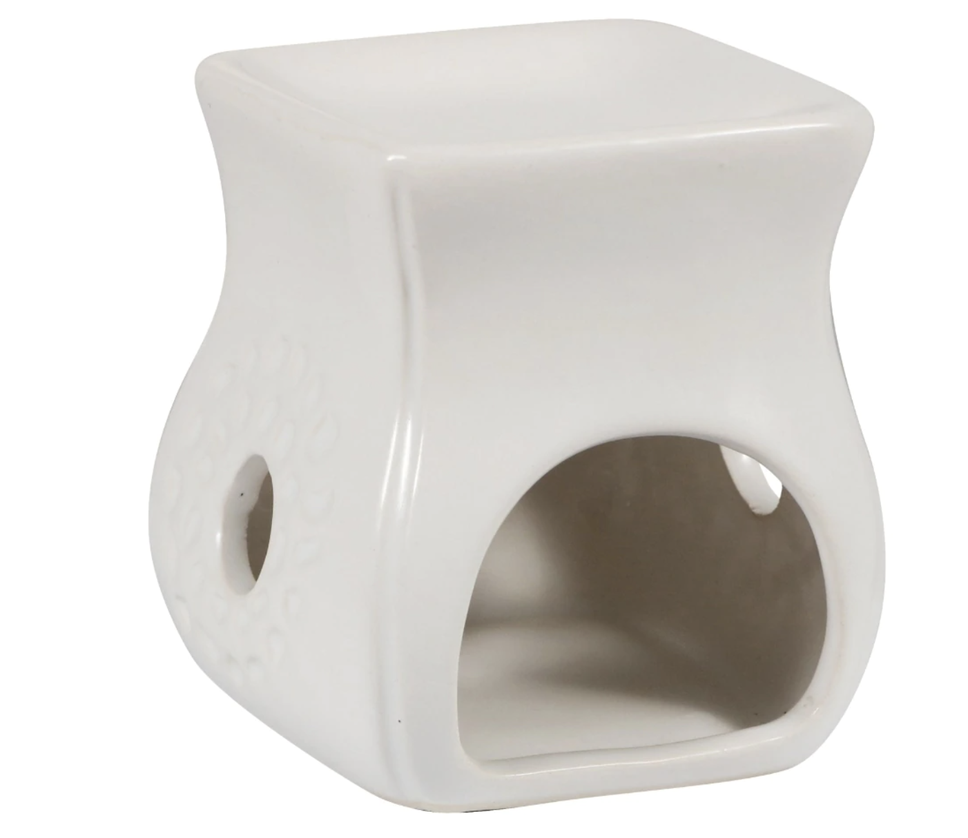 The Hustle Square Ceramic Fragrance Warmer (White)