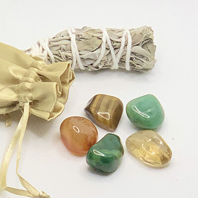 Money Attraction & Abundance Gem Bag Money Attraction & Abundance Gem Bag