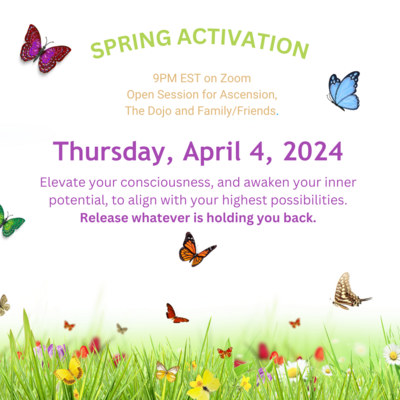 Spring Activation - April 4th