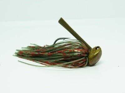 Midwest Flippin Jig, Color: Blender Frog, Size: 1/4