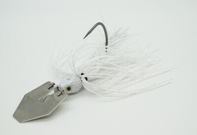 Pinhead Bladed Jig, Color: Albino Rhino, Size: 3/8