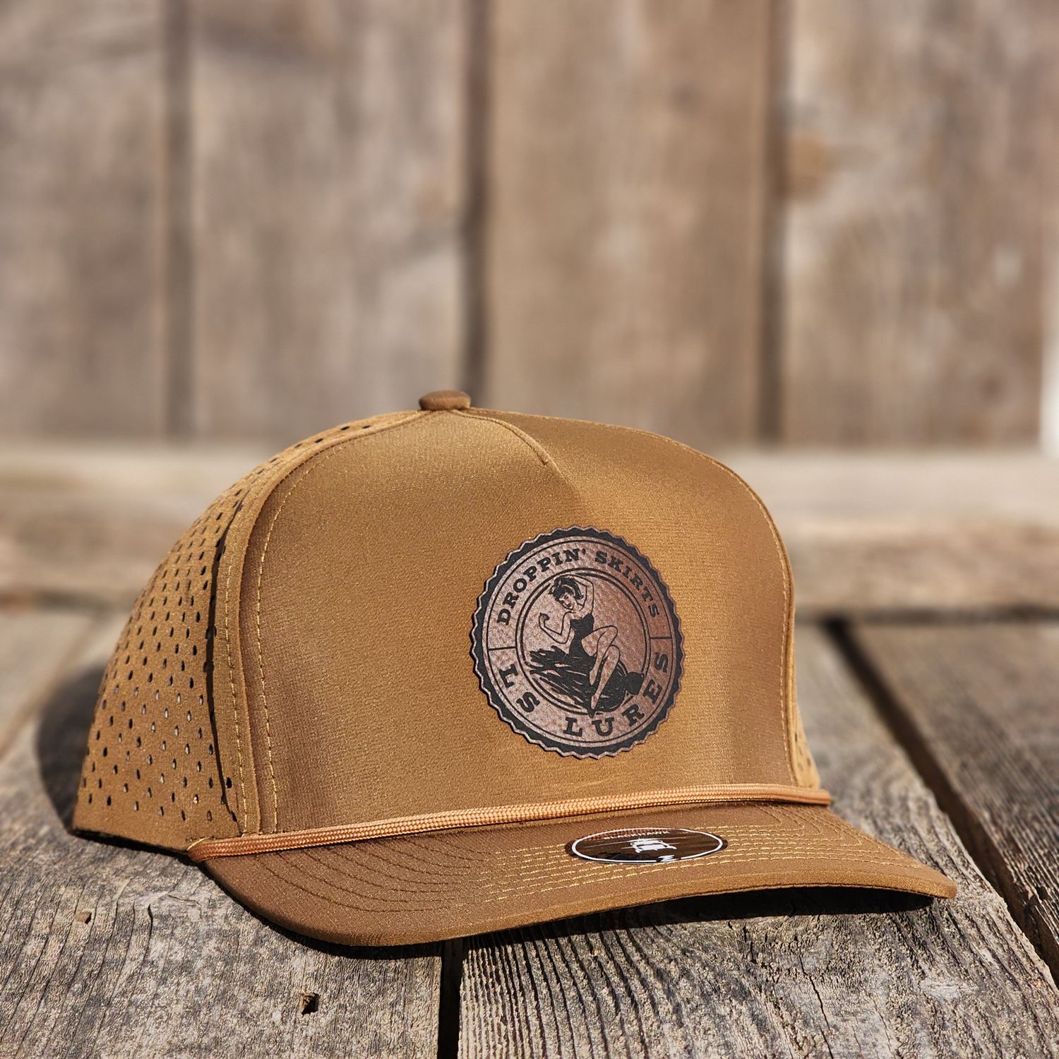 LS Leather Patch Hats
