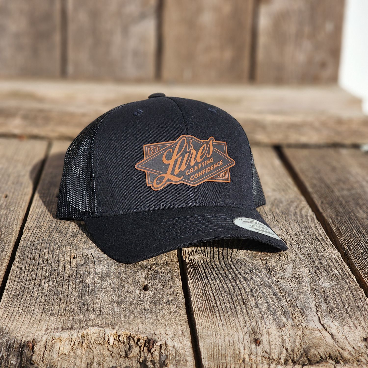LS Leather Patch Hats