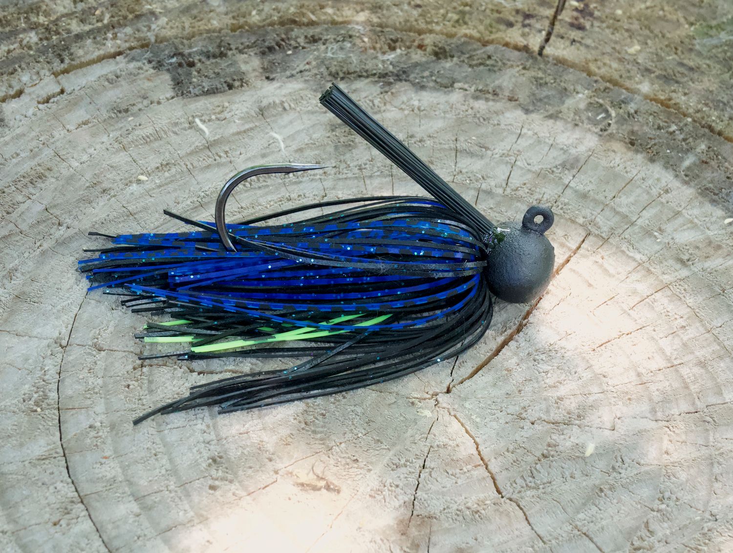 Football Jig, Size: 1/4, Color: Contusion